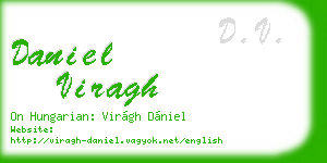 daniel viragh business card