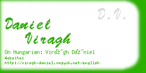 daniel viragh business card
